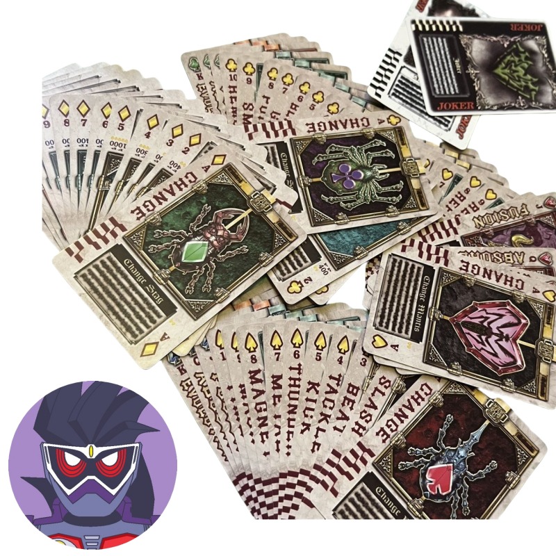 Board Game Zoo - Bandai Kamen Rider anime characters creative