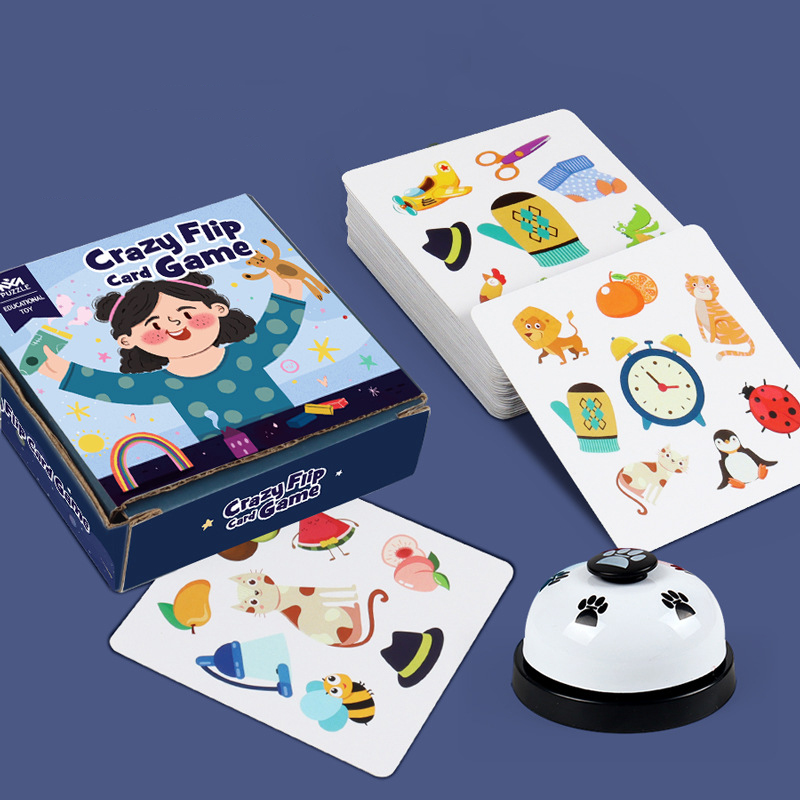 Board Game Zoo - Kids Memory Matching Crazy Cards Toy