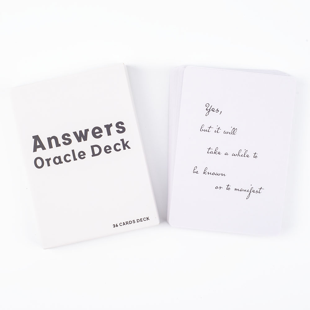 Answers Oracle Deck 36 Cards M - огляд і ціна Board Game Quantum