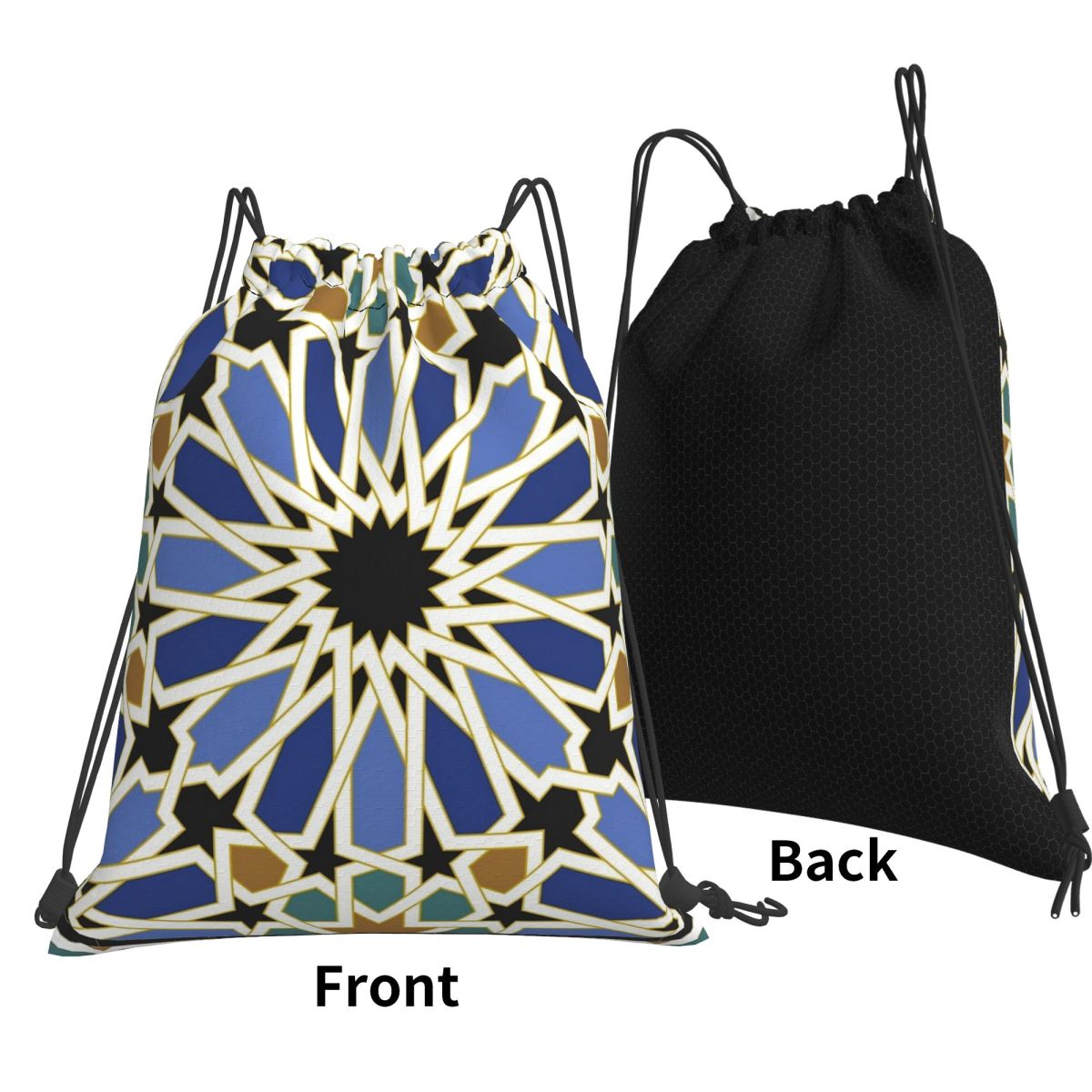 Arabic Tile I Backpacks Multi- - огляд і ціна Tile Bag Drawstring