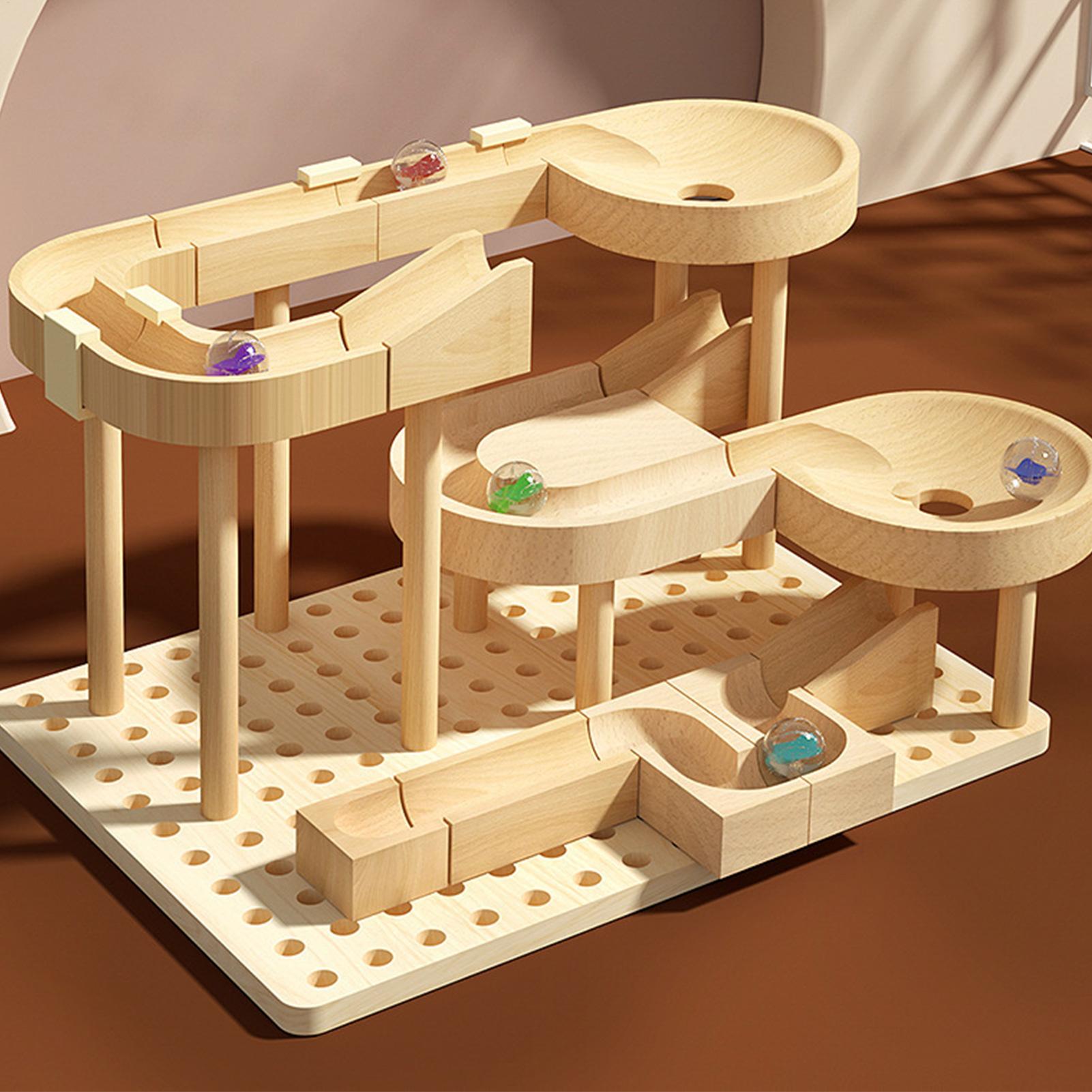 Wooden Marble Maze Race Track  - огляд і ціна Board Game Race Track
