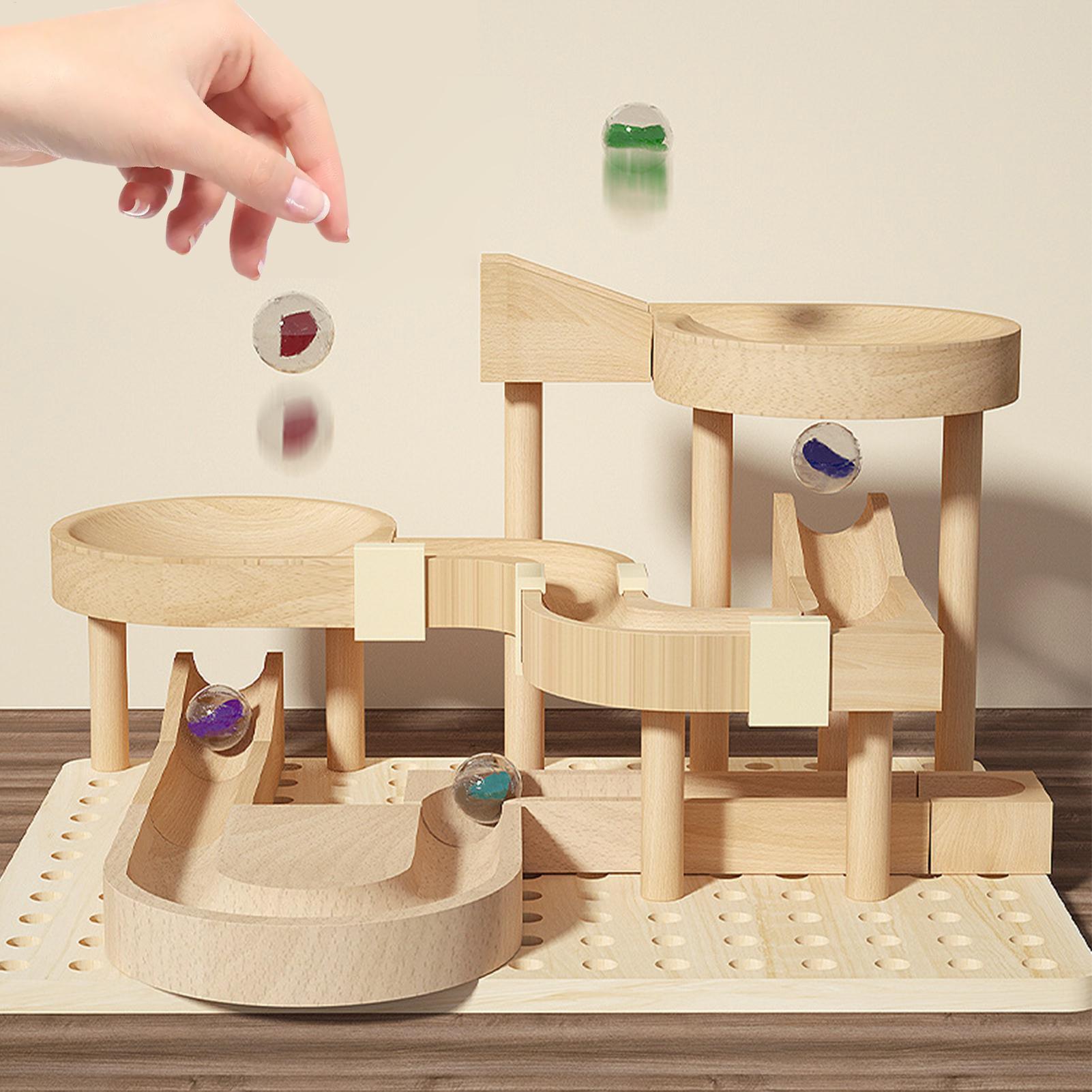 Wooden Marble Maze Race Track  - огляд і ціна Board Game Race Track