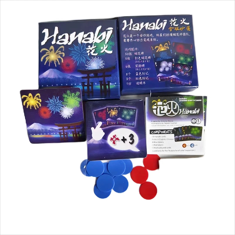 Hanabi Cooperative Card Game | - огляд і ціна Board Game Solo