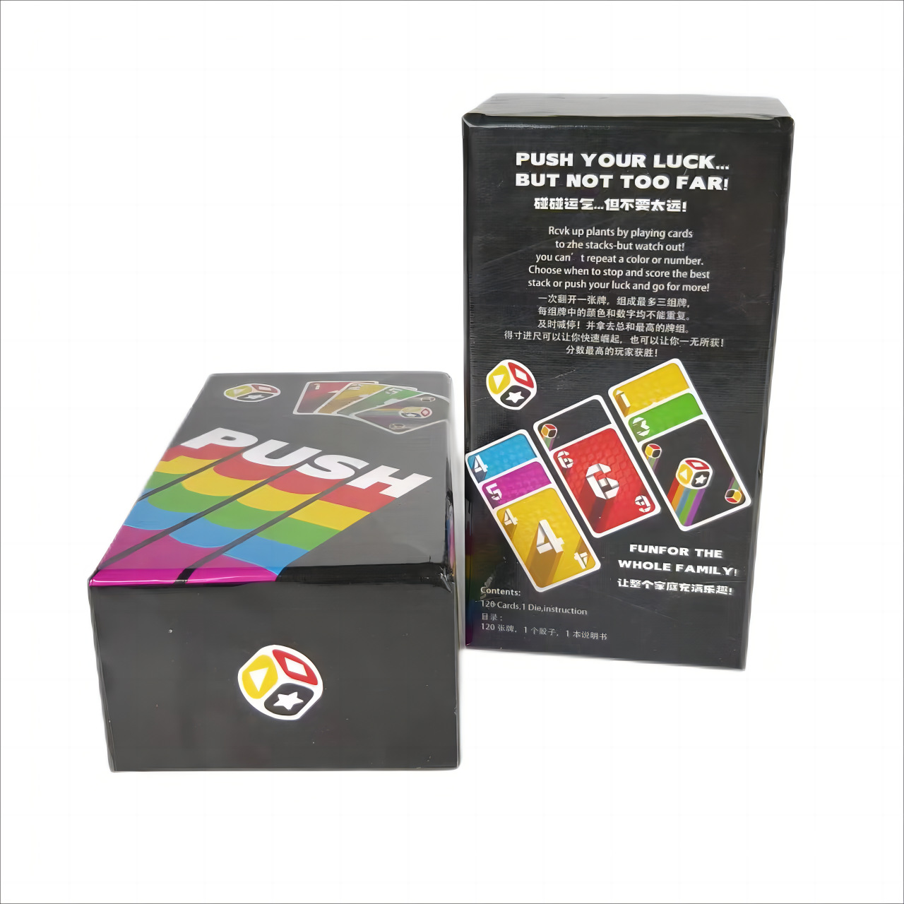 Push Card Game Adults and Teen - огляд і ціна Board Game Solo