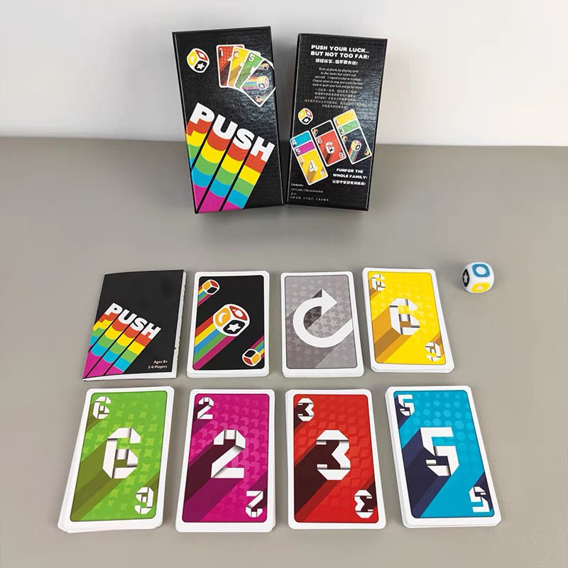 Push Card Game Adults and Teen - огляд і ціна Board Game Solo