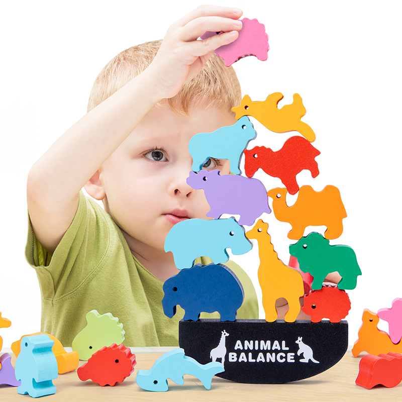 Montessori Children Wooden Ani - огляд і ціна Board Game Idea