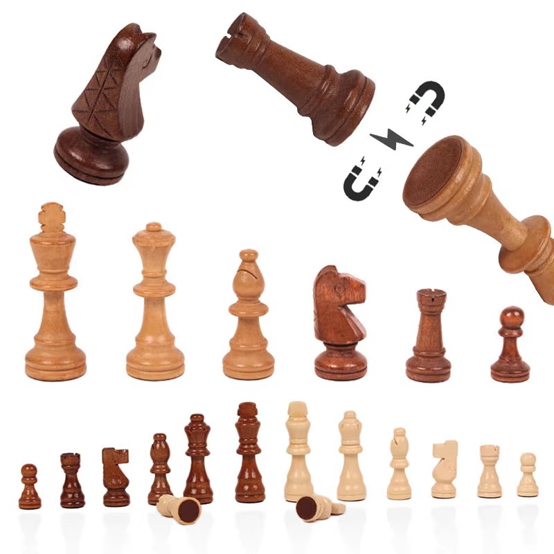 Magnetic Wooden Folding Chess  - огляд і ціна Board Game Yearbook