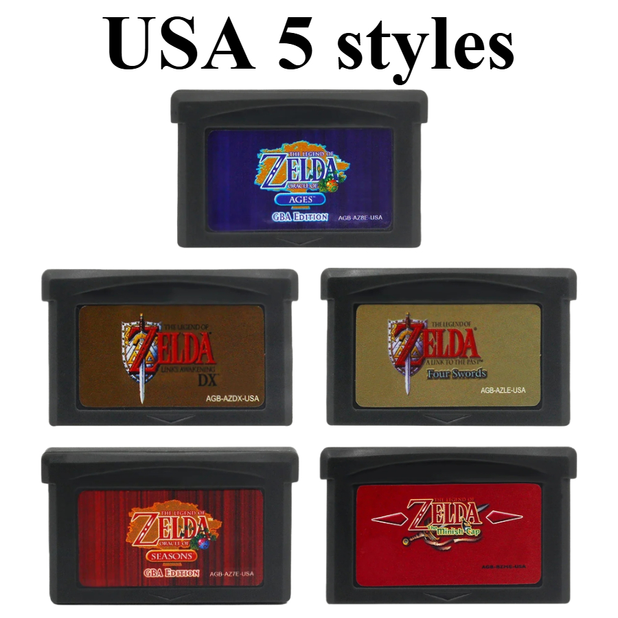 32 Bit Video GBA Game Cartridg - огляд і ціна Board Game Zelda