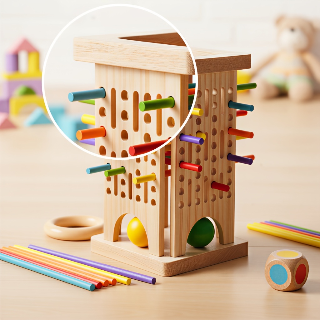 Montessori Wooden Board Game C - огляд і ціна Board Game Idea