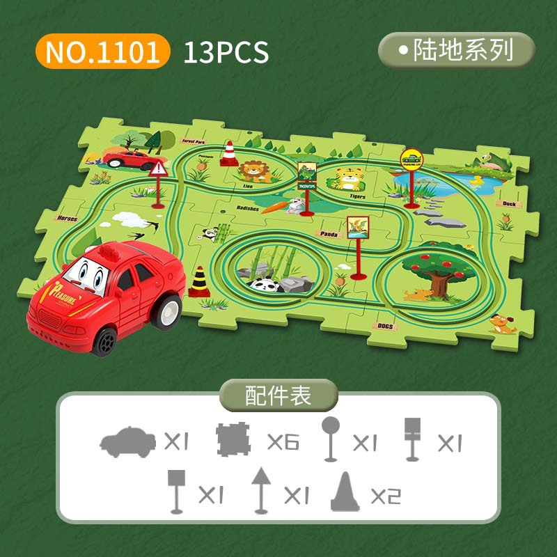 Montessori Kids Electric Rail  - огляд і ціна Board Game Race Track