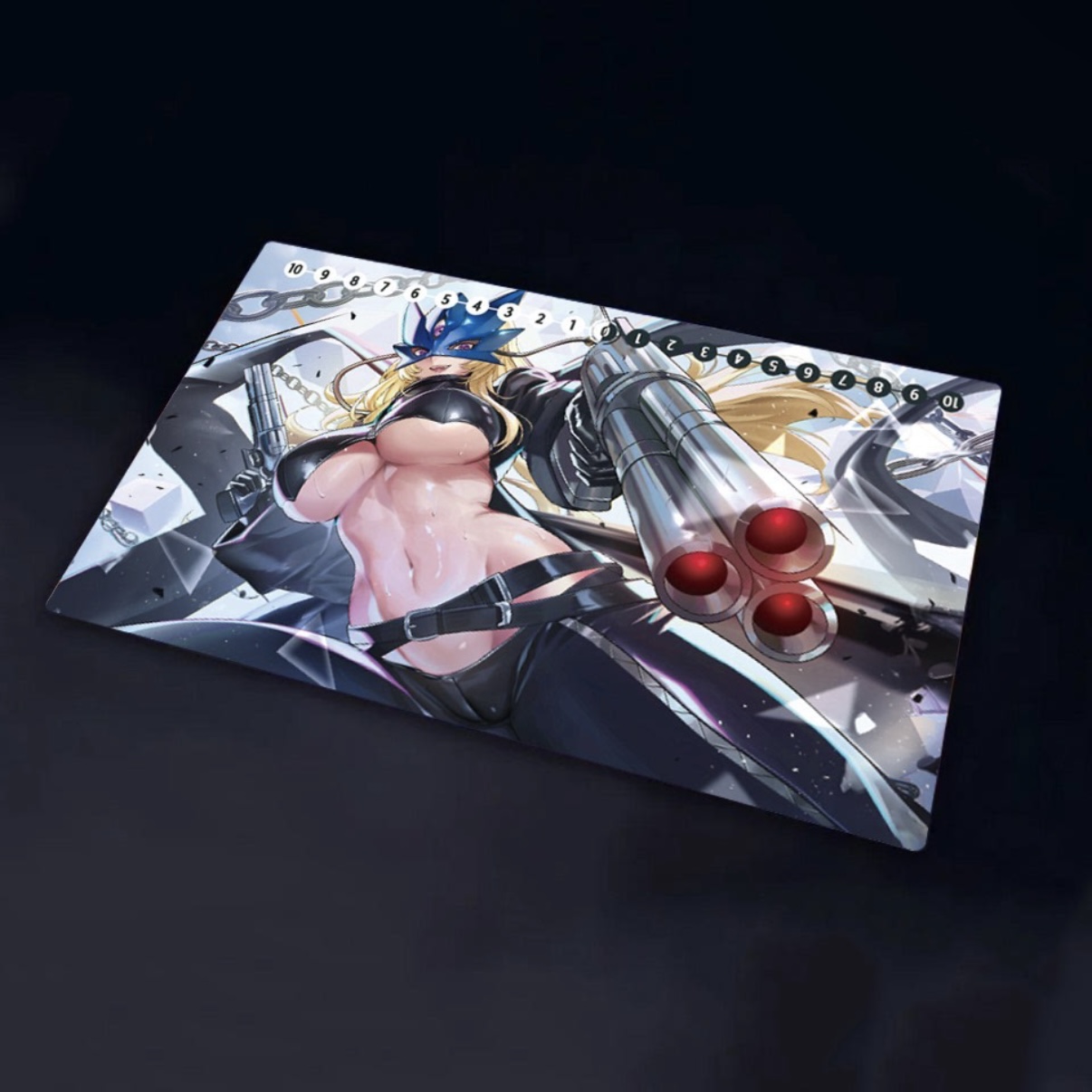 600x350mm Digimon Beelstarrmon - огляд і ціна Board Game Solo