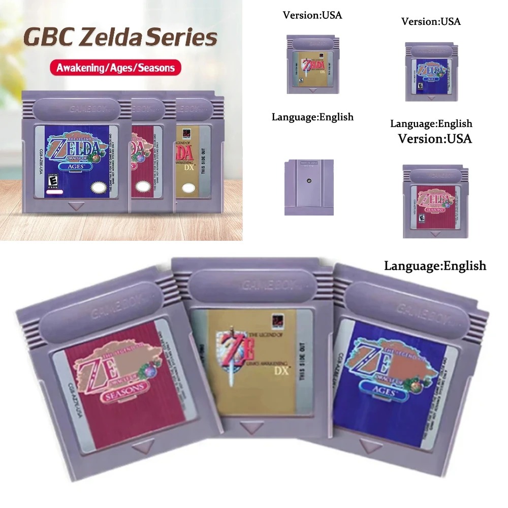 Popular and fun Zelda GBC Game - огляд і ціна Board Game Zelda