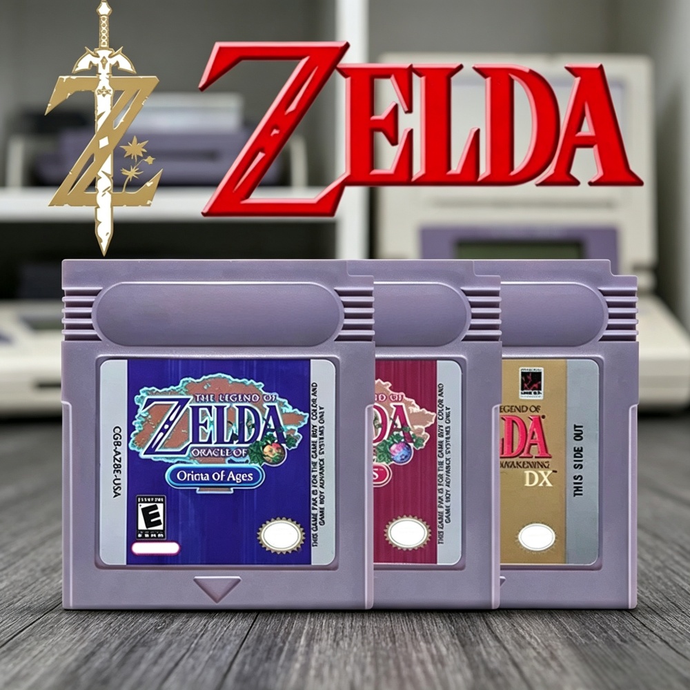 3 Styles USA Zelda GBC 16Bit V - огляд і ціна Board Game Zelda