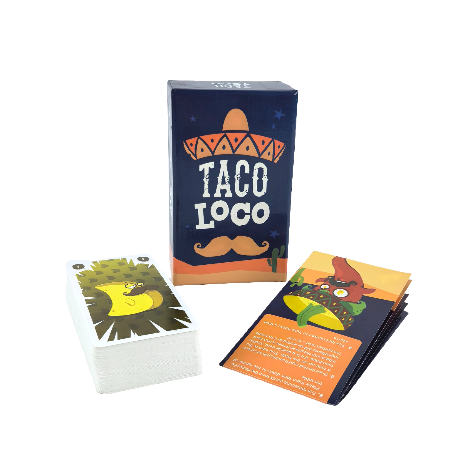 Hot Games - Taco Loco Card Gam - огляд і ціна Board Game Solo