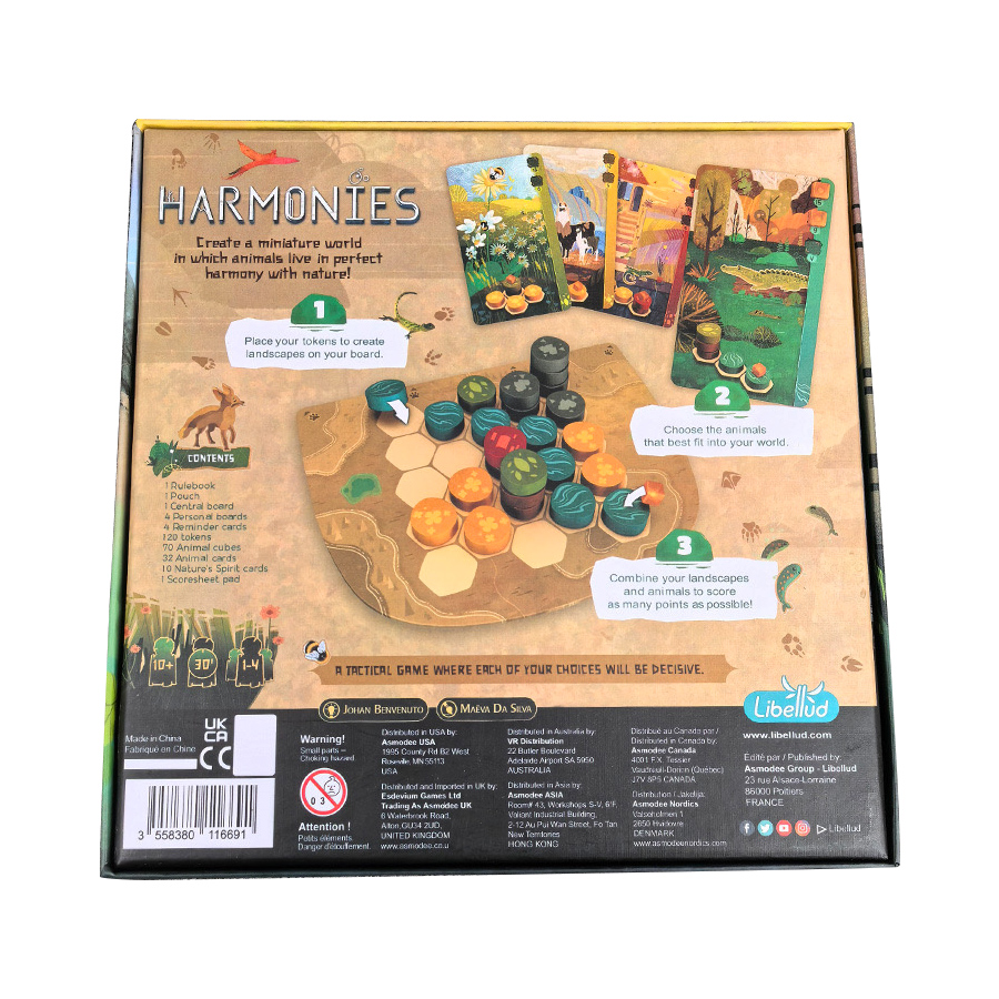 Harmonies - Board Games - Crea - огляд і ціна Board Game Solo