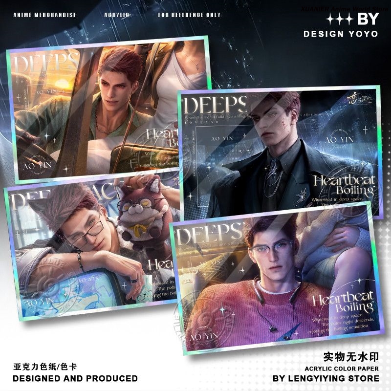 Anime Love and Deepspace Game  - огляд і ціна Board Game Card