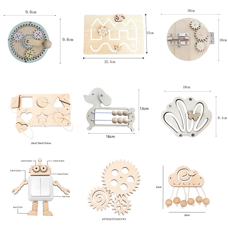 Kids Busy Board DIY Accessorie - огляд і ціна Board Game Idea
