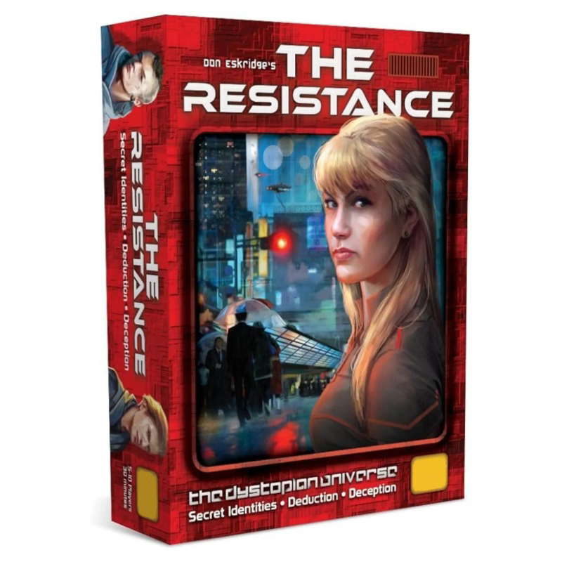 New Board game The Resistance  - огляд і ціна Board Game Solo