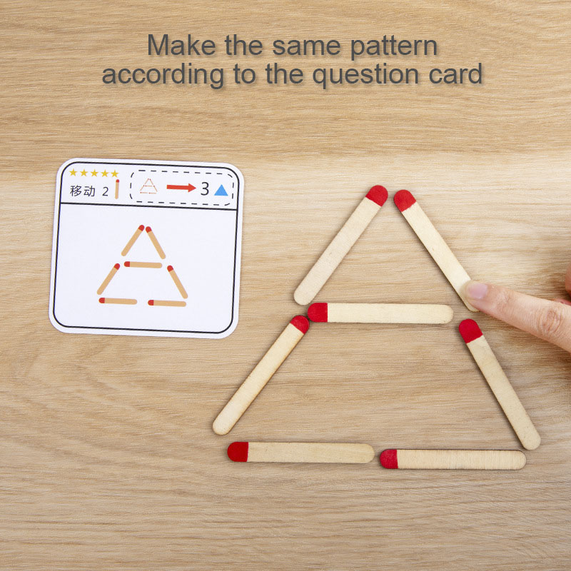 Montessori Matches Puzzles Gam - огляд і ціна Board Game Idea