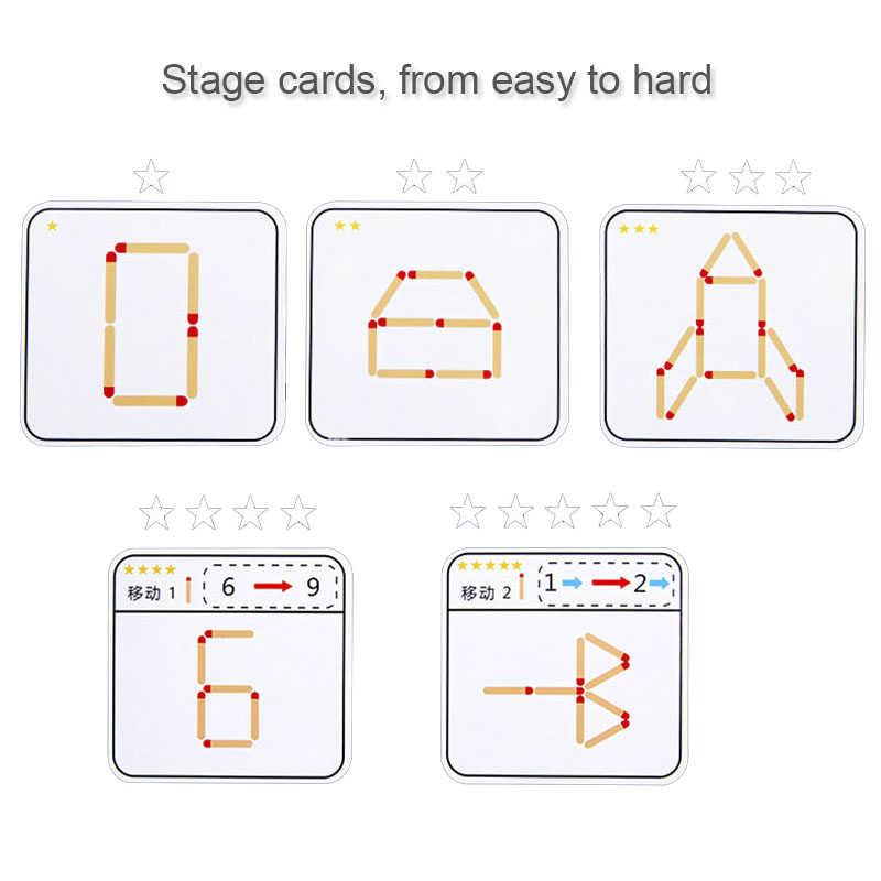 Montessori Matches Puzzles Gam - огляд і ціна Board Game Idea