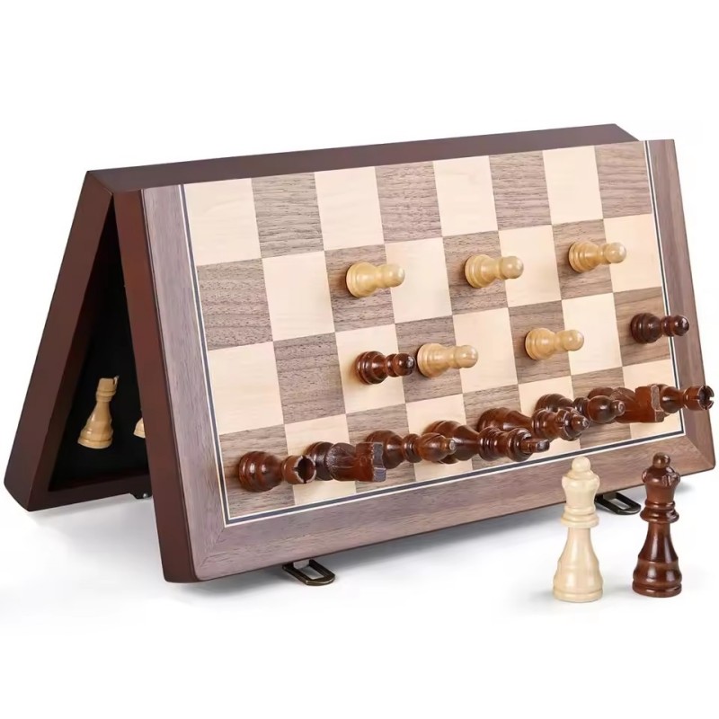 Wooden Magnetic Chess Set for  - огляд і ціна Board Game Yearbook