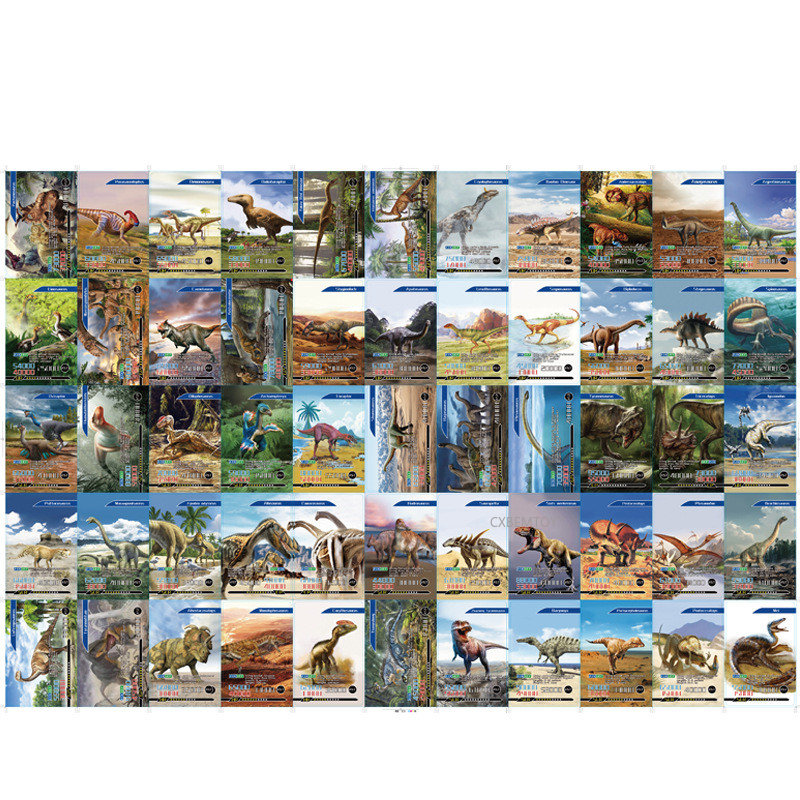20Pcs 55Pcs English Dinosaur B - огляд і ціна Board Game Zoo