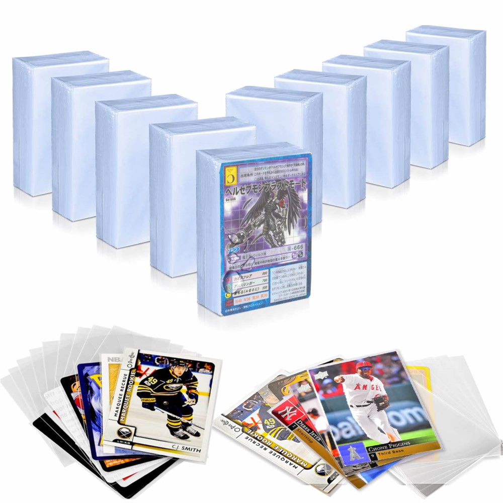 200 Pack Penny Card Sleeves Tr - огляд і ціна Board Game Zoo
