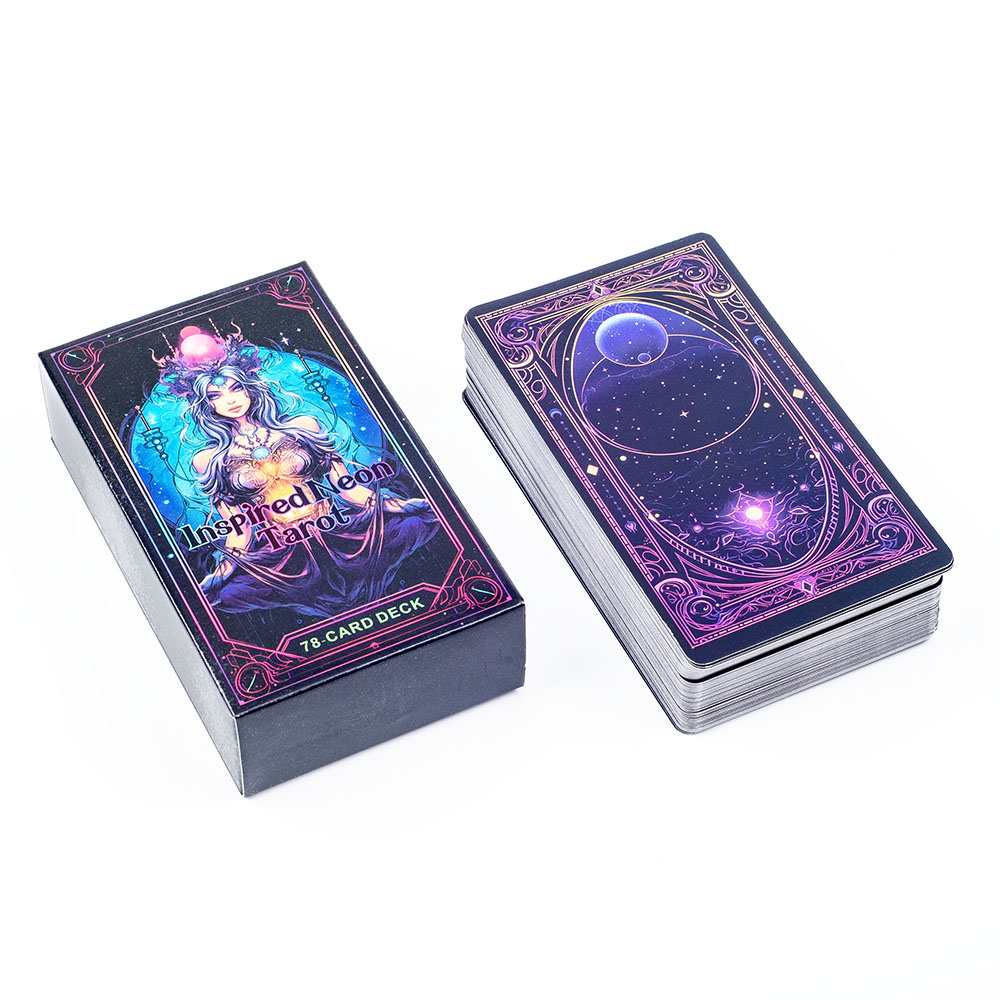 Inspired Neon Tarot Deck 78 Ca - огляд і ціна Board Game Quantum