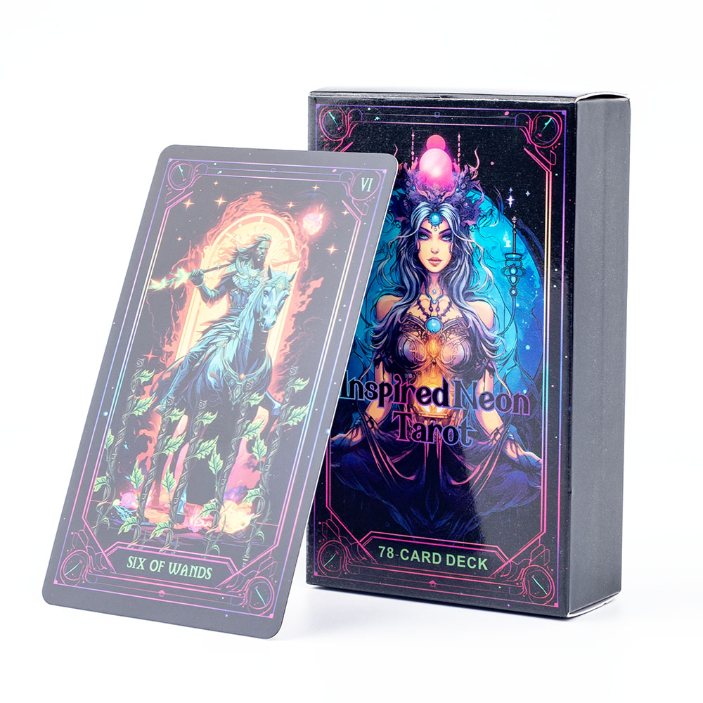 Inspired Neon Tarot Deck 78 Ca - огляд і ціна Board Game Quantum