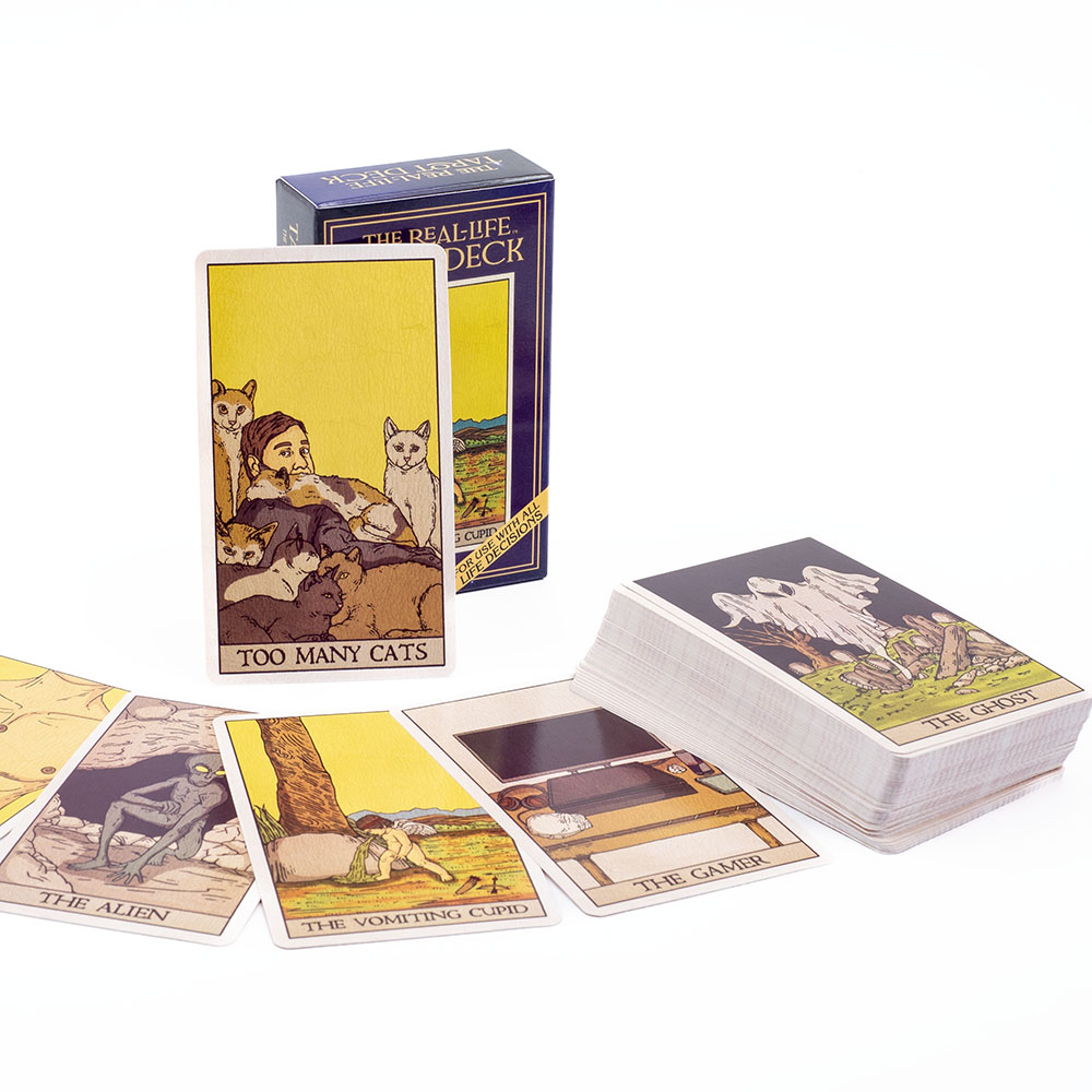 The Real Life Tarot Deck 78 PC - огляд і ціна Board Game In Real Life