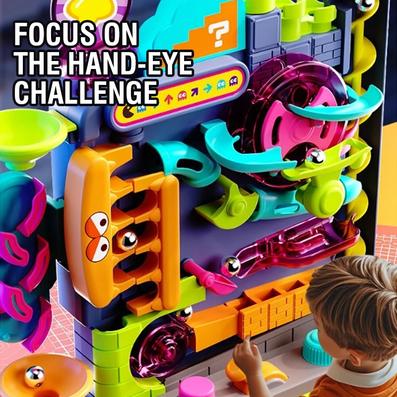 Puzzle Ball Track Race Run Bui - огляд і ціна Board Game Race Track