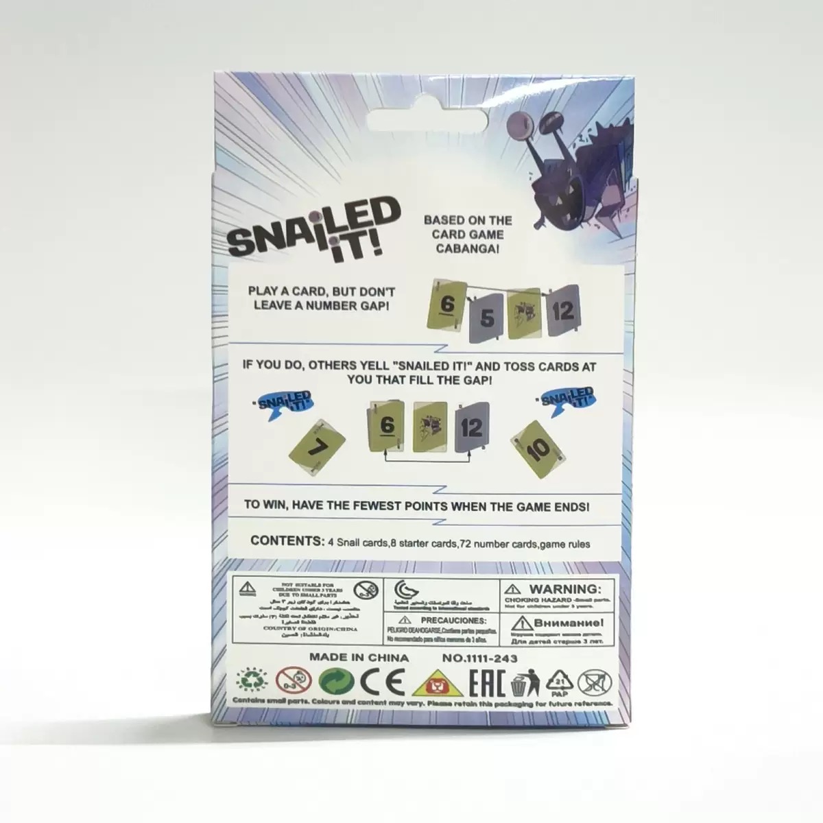 Snailed it Board game cards pa - огляд і ціна Board Game Solo